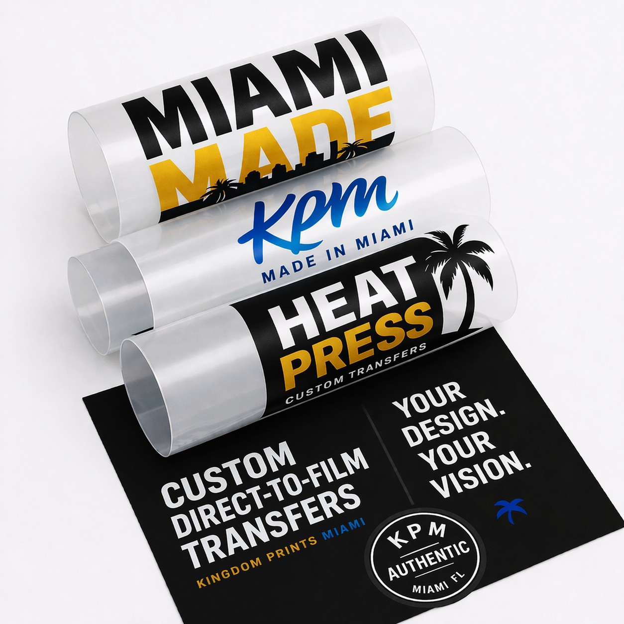 Custom Direct-To-Film (DTF) Transfers