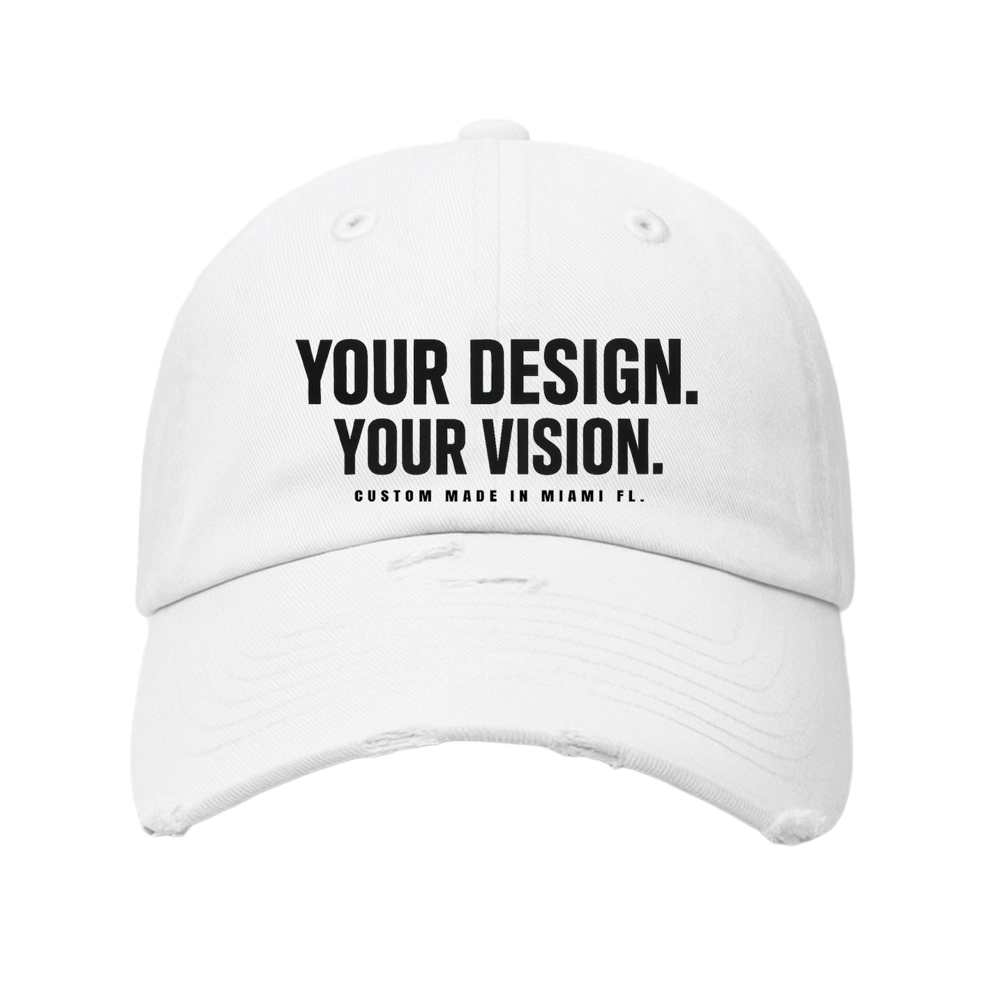 Custom Distressed Hat