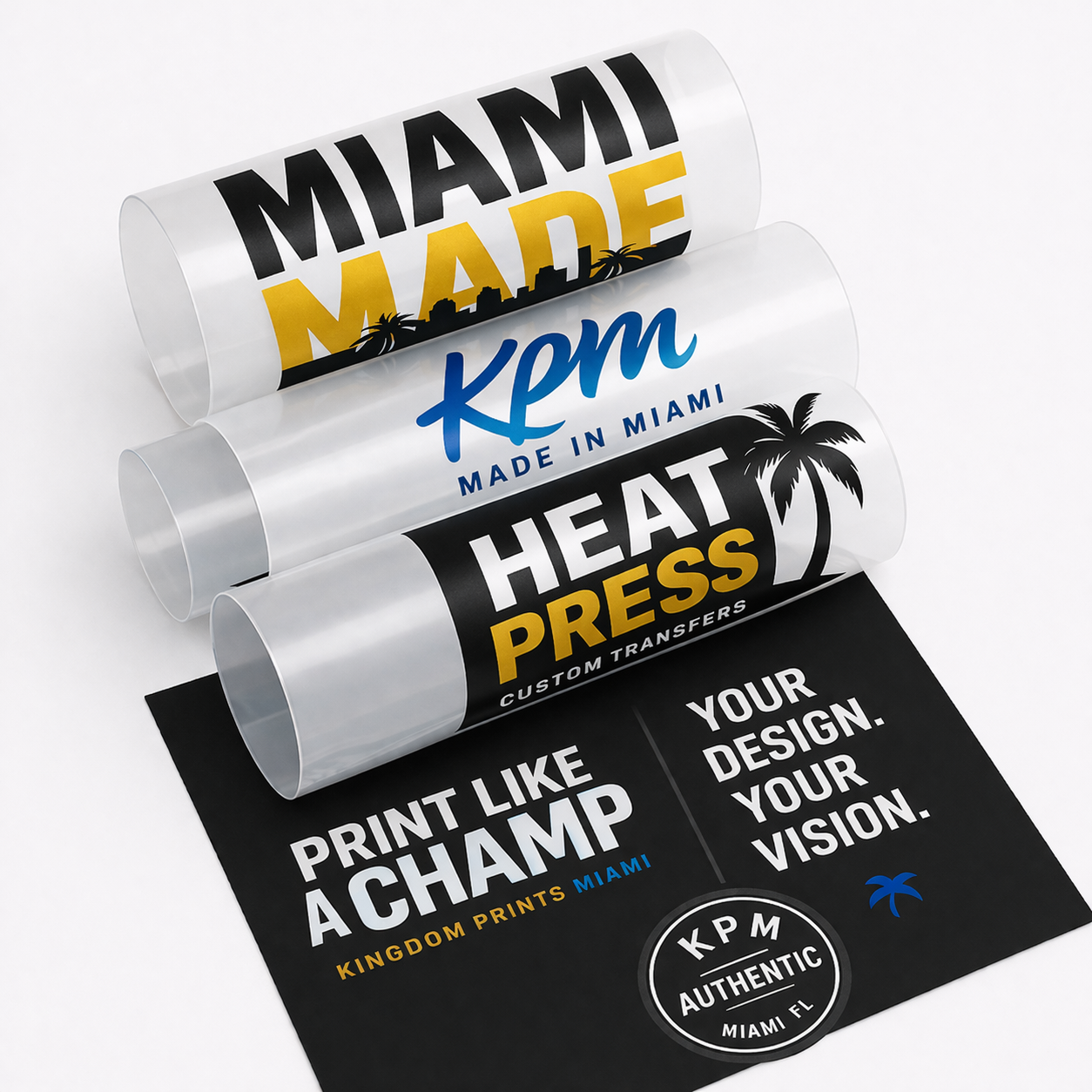 Custom Direct-To-Film (DTF) Transfers