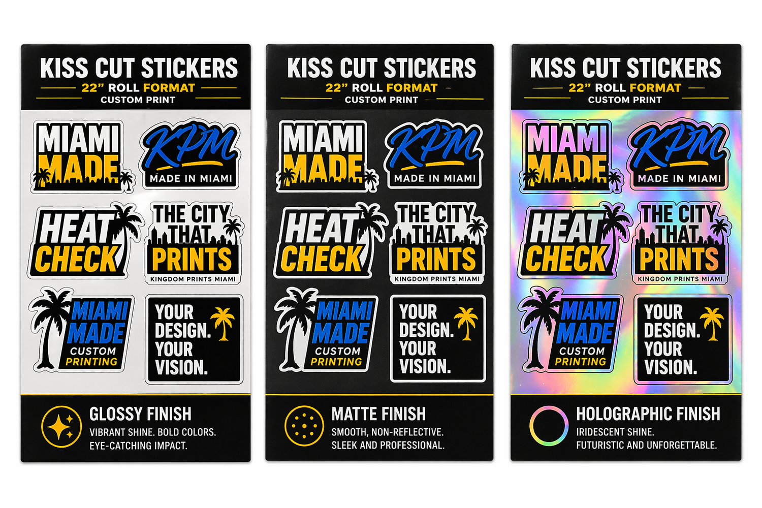 Custom Kiss-Cut Stickers