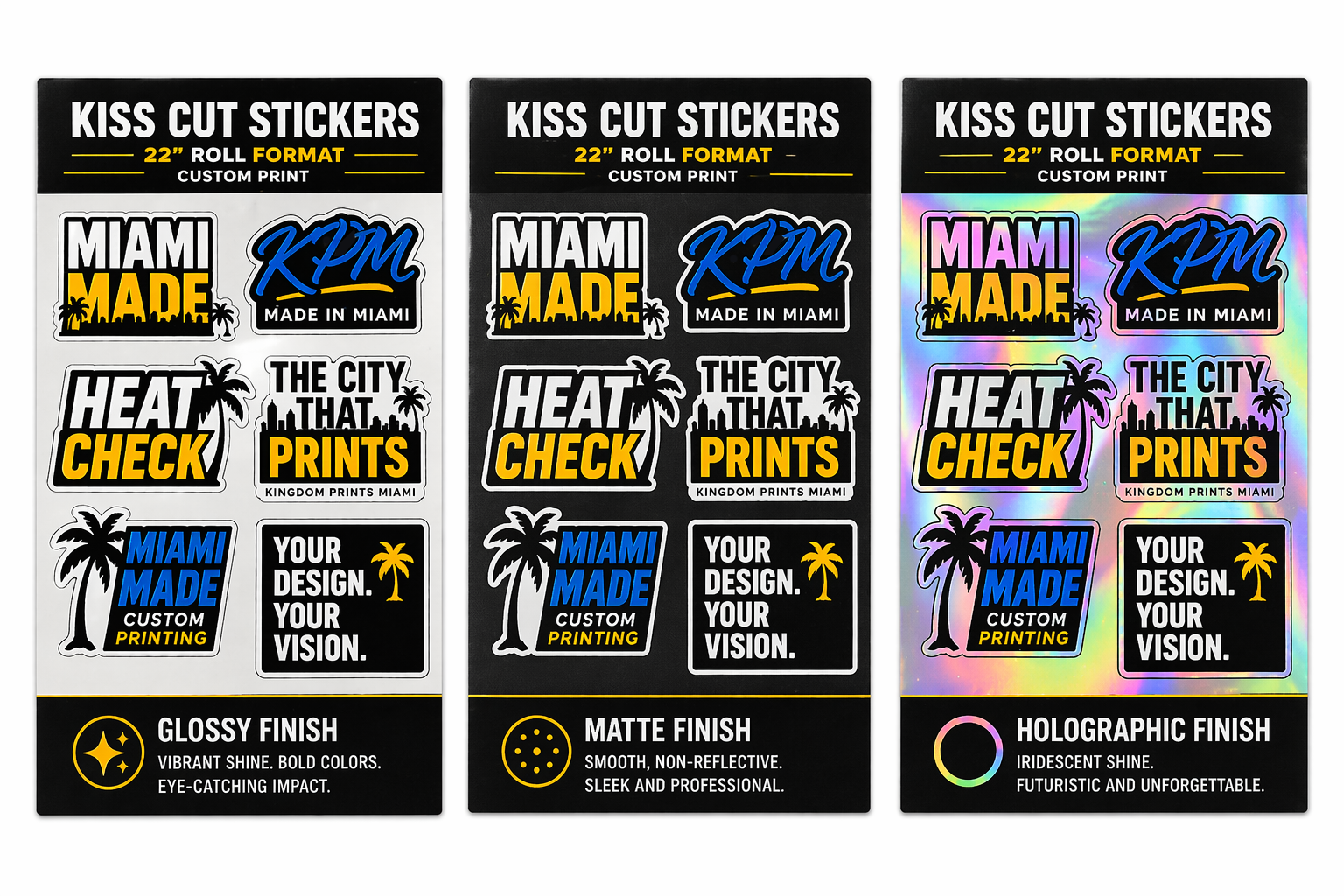 Custom Kiss-Cut Stickers