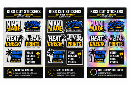 Custom Kiss-Cut Stickers