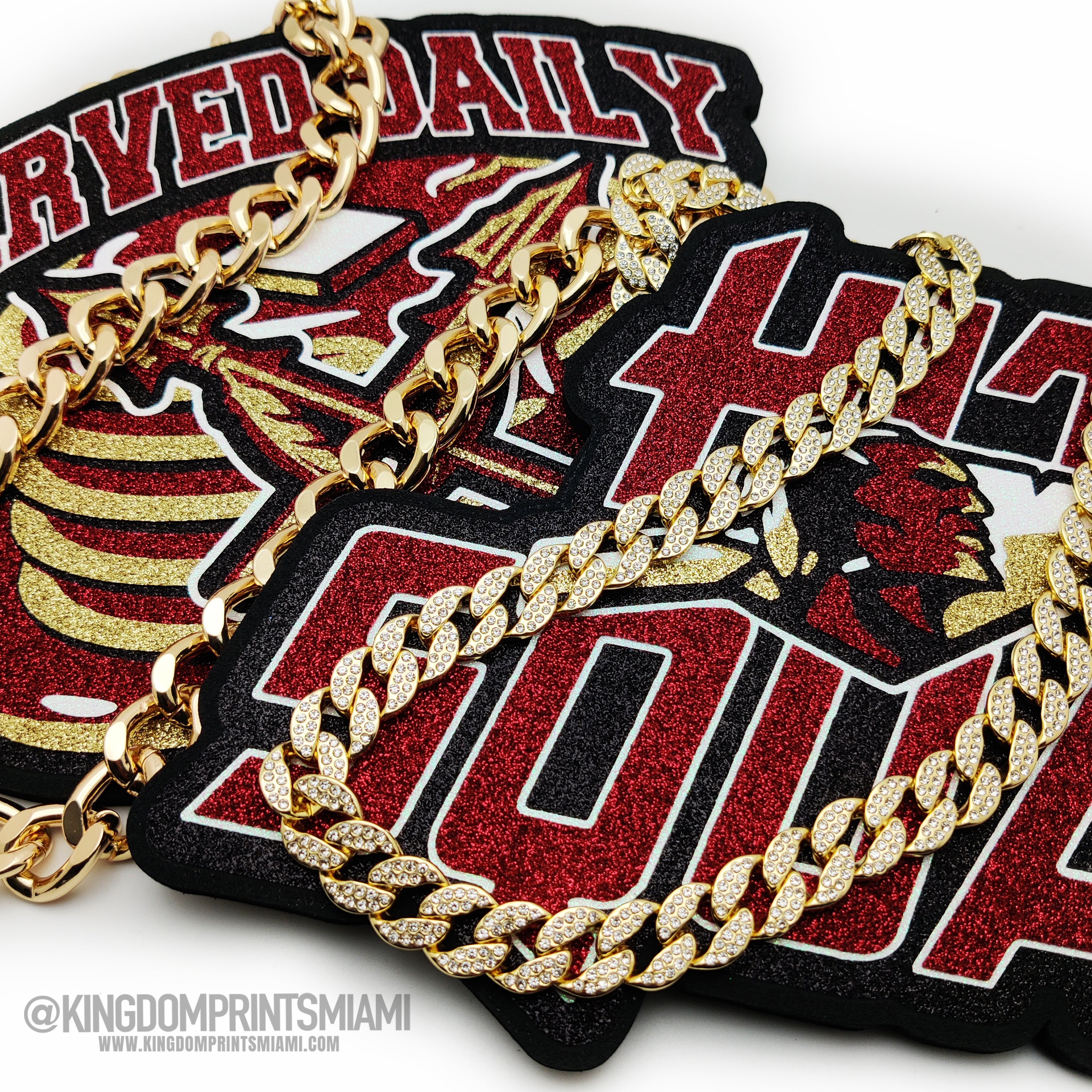 Custom Die-Cut Turnover Chain