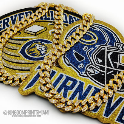 Custom Die-Cut Turnover Chain