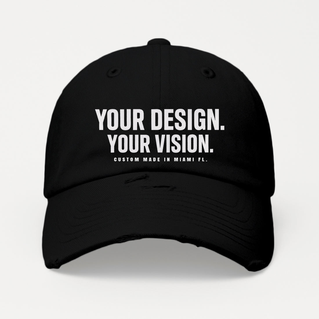 Custom Distressed Hat