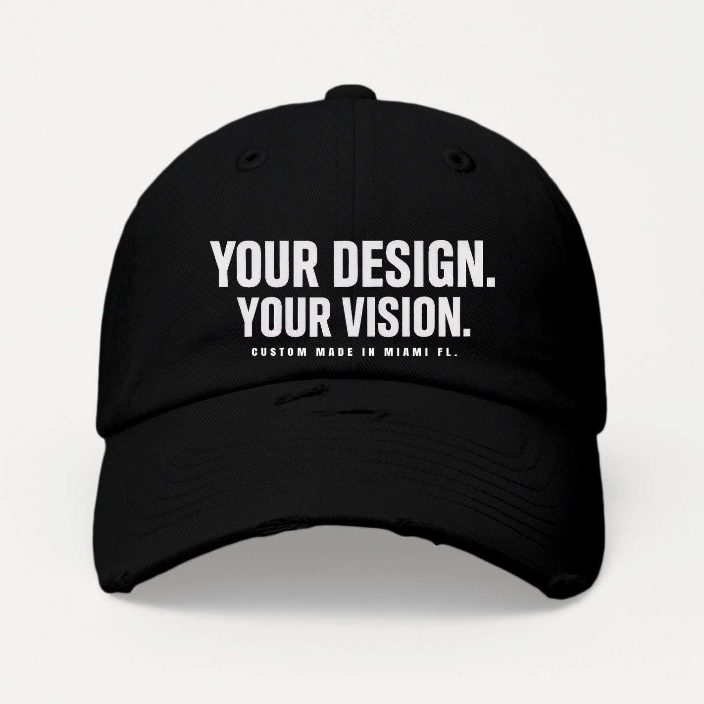 Custom Distressed Hat