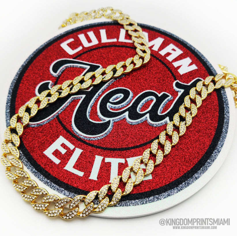 Custom Turnover Chain Medallion