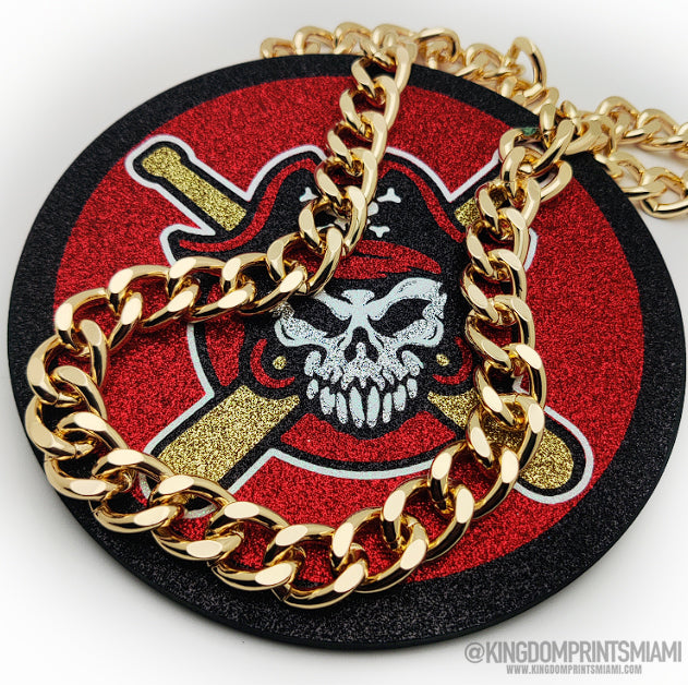 Custom Turnover Chain Medallion