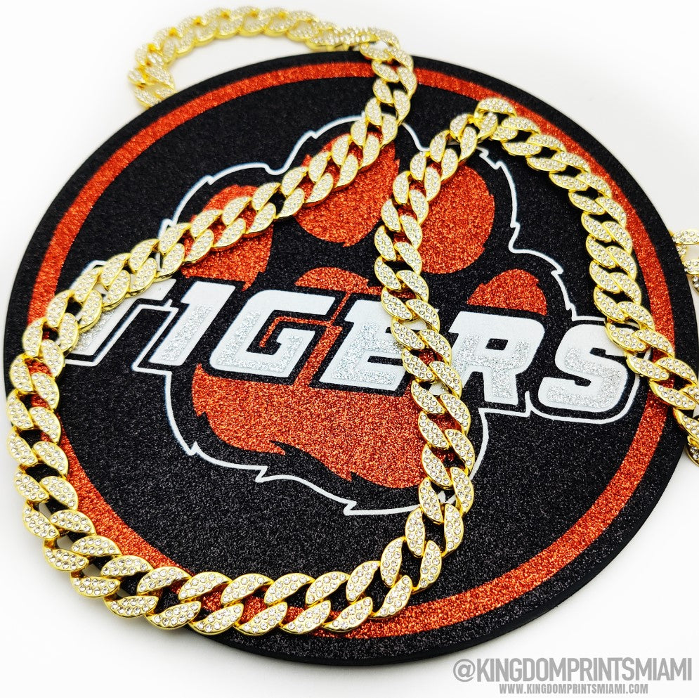 Custom Turnover Chain Medallion