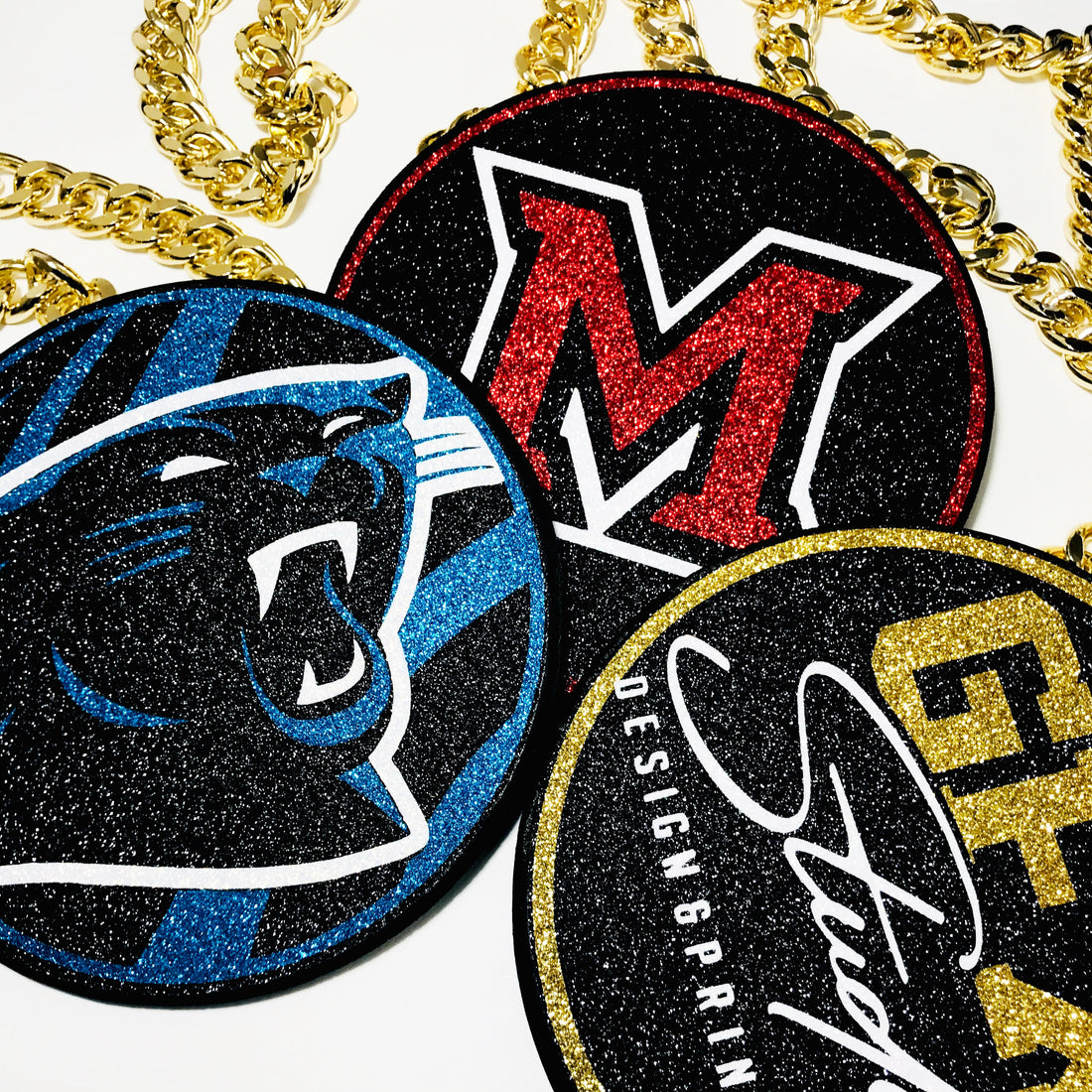 Custom Turnover Chain Medallion